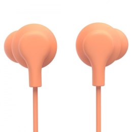 Słuchawki douszne Curly usb-c pomarańczowe