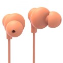 Słuchawki douszne Curly usb-c pomarańczowe