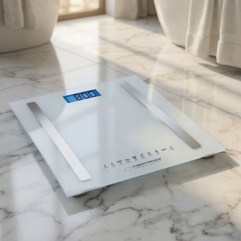 WAGA ŁAZIENKOWA 8W1 Z FUNKCJĄ BLUETOOTH B.FIT BIAŁA