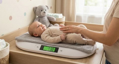 Waga dziecięca dla niemowląt bebe