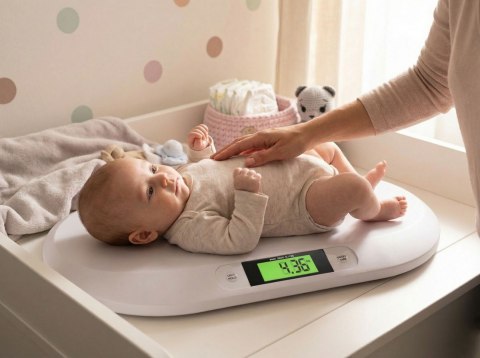 Waga dziecięca dla niemowląt bebe