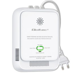 Czujnik wycieku gazu Propan-Butan | detektor LPG | alarm 85dB | LED
