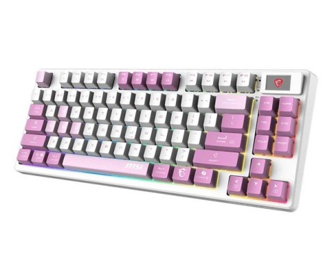 Klawiatura gamingowa Forge GK600 TKL W Violet US