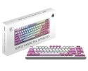 Klawiatura gamingowa Forge GK600 TKL W Violet US