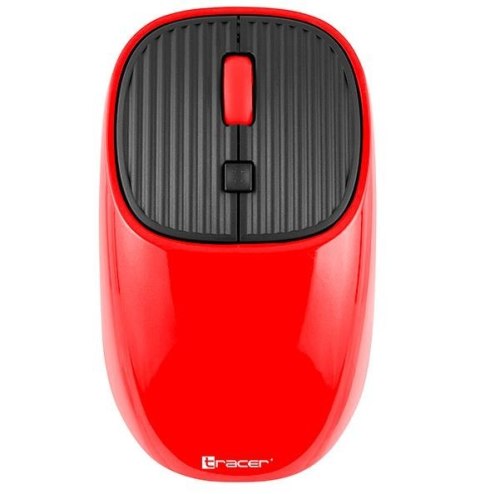 Mysz bezprzewodowa WAVE RF 2.4 Ghz czerwona