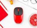 Mysz bezprzewodowa WAVE RF 2.4 Ghz czerwona