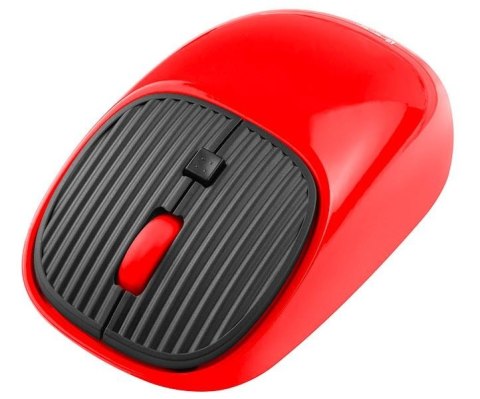 Mysz bezprzewodowa WAVE RF 2.4 Ghz czerwona