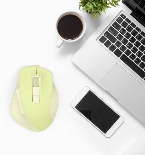 Mysz bezprzewodowa WM-500 żółta