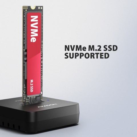 ADSA-M2C11L Stacja dokująca USB-C 3.2 Gen 2 - 1 x NVMe M.2 10Gbps