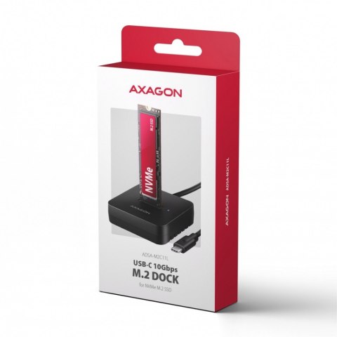 ADSA-M2C11L Stacja dokująca USB-C 3.2 Gen 2 - 1 x NVMe M.2 10Gbps