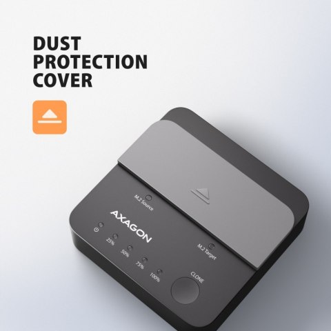 ADSA-M2C22L Stacja dokująca USB-C 3.2 Gen2x2 - 2 x NVMe M.2 20Gbps