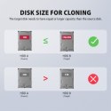 ADSA-SC Stacja dokująca, USB 3.2 Gen 1 - 2x SATA 6G 2.5"/3.5" SSD/HDD CLONE DUAL