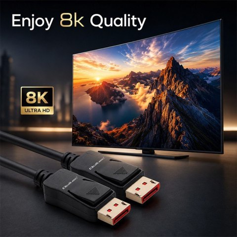 Kabel DisplayPort M/M v2.1 | 54G | 3m