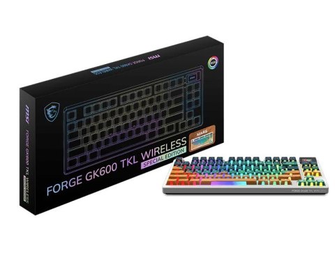 Klawiatura bezprzewodowa Forge GK600 TKL Mars US