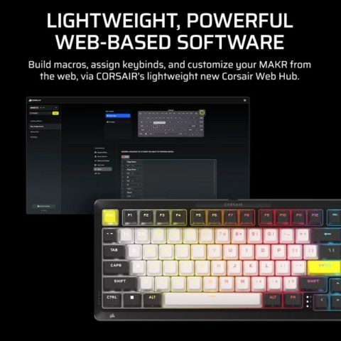 Klawiatura gamingowa Makr Pro 75 Carbon