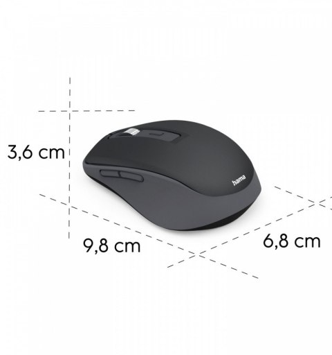 Mysz bezprzewodowa multi device WM-450 czarna