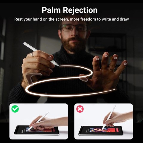 Rysik aktywny do Apple Ipad LP653 biały
