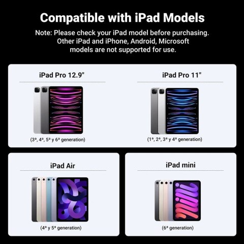Rysik aktywny do Apple Ipad LP653 biały