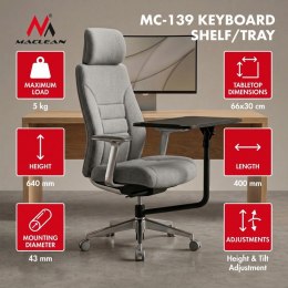 Uchwyt na klawiaturę do krzesła MC-139