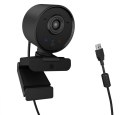 Kamera internetowa IB-CAM502-HD Full HD, matryca CMOS, śledzenie AI, WDR, pilot zdalnego sterowania