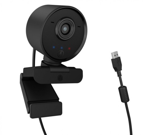 Kamera internetowa IB-CAM502-HD Full HD, matryca CMOS, śledzenie AI, WDR, pilot zdalnego sterowania