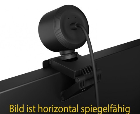 Kamera internetowa IB-CAM502-HD Full HD, matryca CMOS, śledzenie AI, WDR, pilot zdalnego sterowania