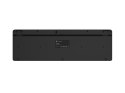 Klawiatura Tang US bezprzewodowa BT + 2.4GHz cicha Slim czarna