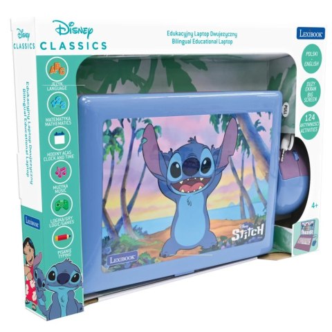 Laptop edukacyjny 124 funkcje Stitch