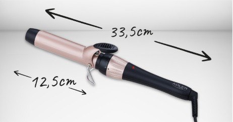 Lokówka z regulacją temperatury 32mm AD 2118
