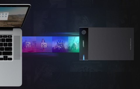 Obudowa dysku 3,5 cala SATA USB 3.0 czarna