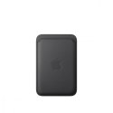 Portfel z tkaniny FineWoven z MagSafe do iPhonea - czarny