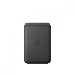 Portfel z tkaniny FineWoven z MagSafe do iPhonea - czarny