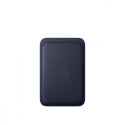 Portfel z tkaniny FineWoven z MagSafe do iPhonea - granat