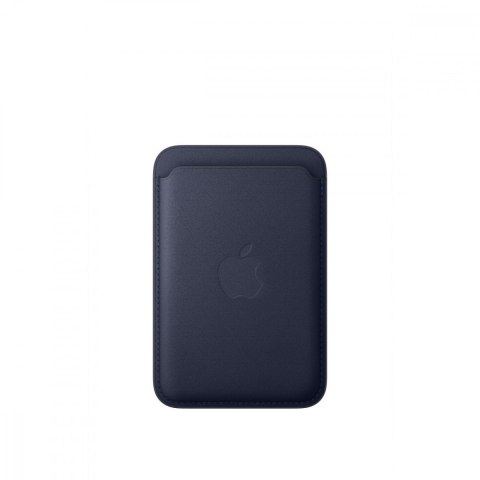Portfel z tkaniny FineWoven z MagSafe do iPhonea - granat