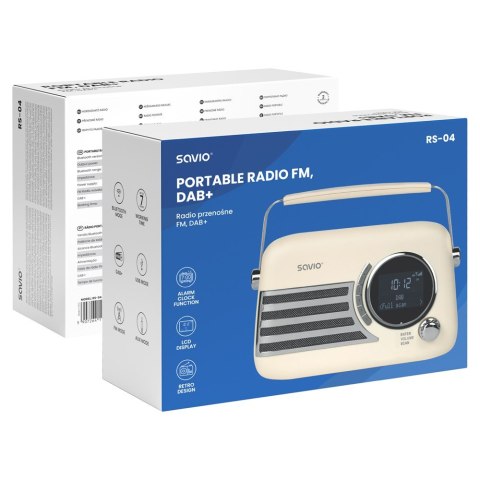 Radio przenośne RS-04 DAB+
