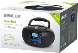Radio z odtwarzaczem CD SPT 2700 Czarne CD//BT/MP3/USB/Radio FM