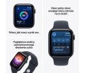 Smartwatch Watch SE 3 GPS, koperta 40mm z aluminium w kolorze księżycowej poświaty, pasek sportowy w kolorze piaskowym - rozmiar