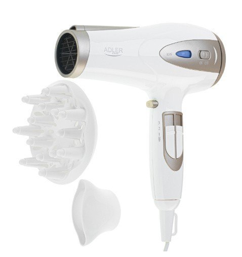 Suszarka do włosów 2200 W ION&dyfuzor AD 2248W