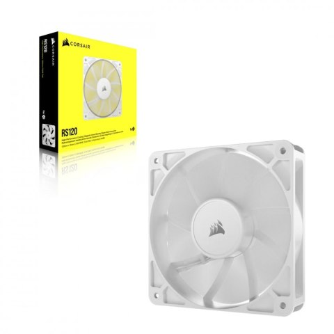 Wentylator RS120 120mm pojedyncze opakowanie, biały