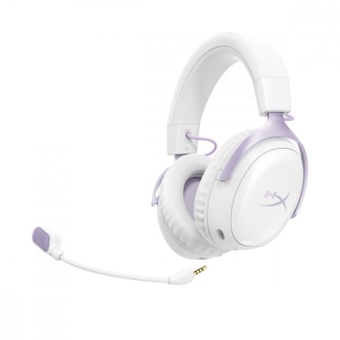 Zestaw słuchawkowy gamingowy Cloud III S bezprzewodowy lawendowy - D95DFAA