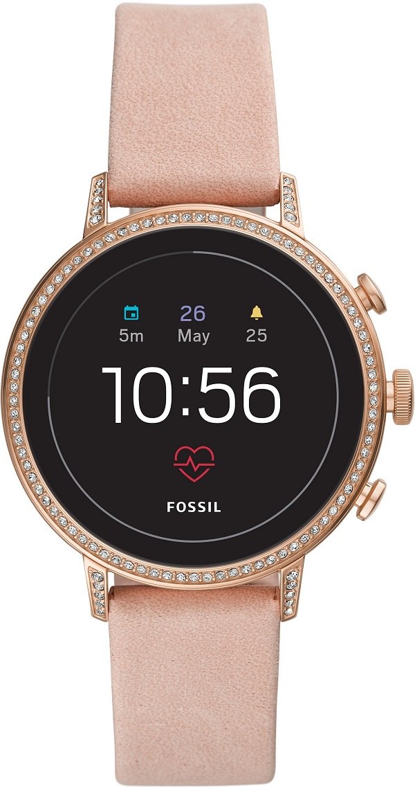 zegarek damski Fossil Q Venture hr smartwatch ftw6015